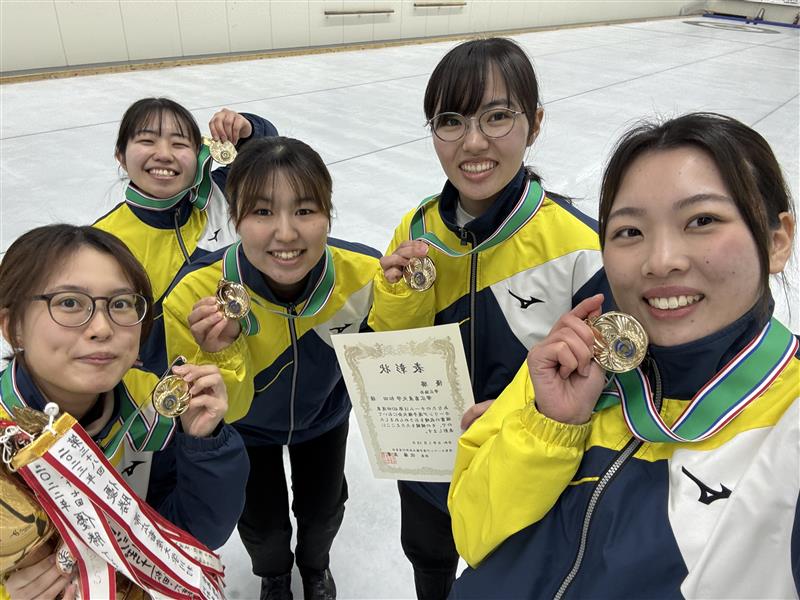 【帯広畜産大学】女子カーリングチームが道東大会3連覇！北海道選手権に出場します