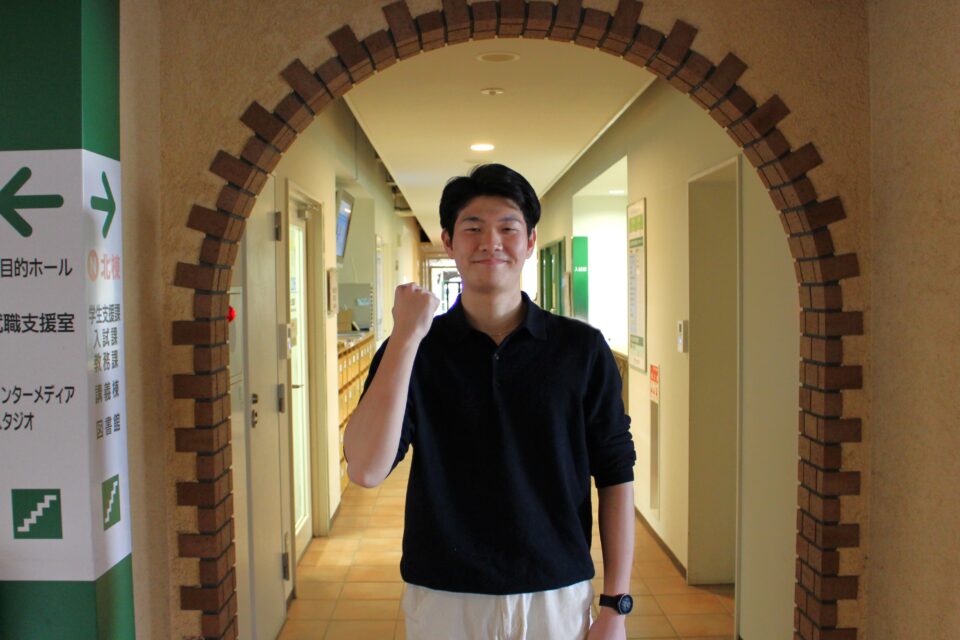 【帯広畜産大学】渡辺颯人さんが水泳大会で活躍～チームの総合58連覇に貢献～